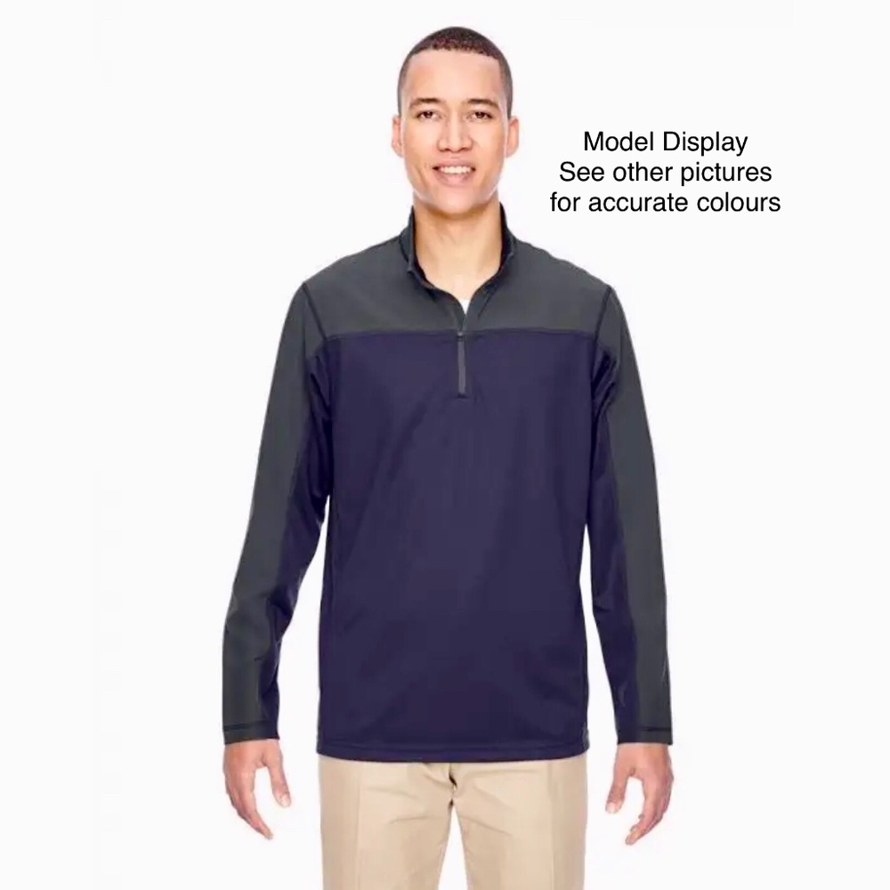 Men's Performance Quarter-Zip - Picture 6 of 7